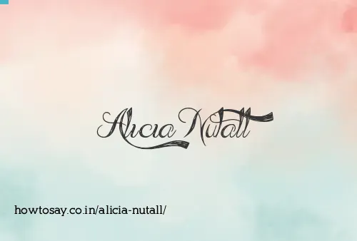 Alicia Nutall