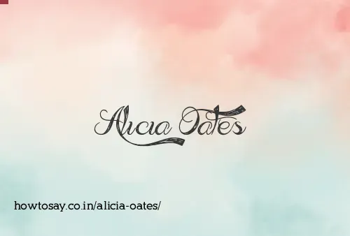 Alicia Oates