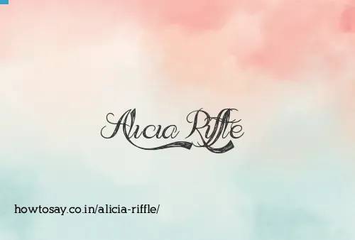 Alicia Riffle