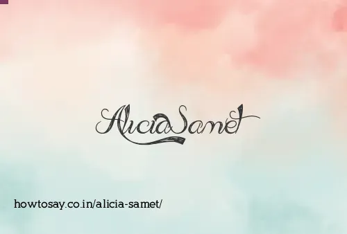 Alicia Samet