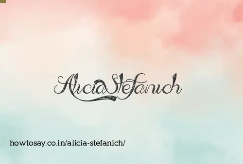 Alicia Stefanich