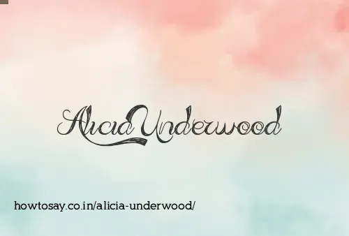 Alicia Underwood