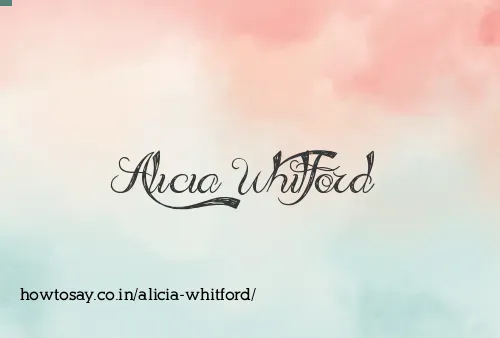 Alicia Whitford