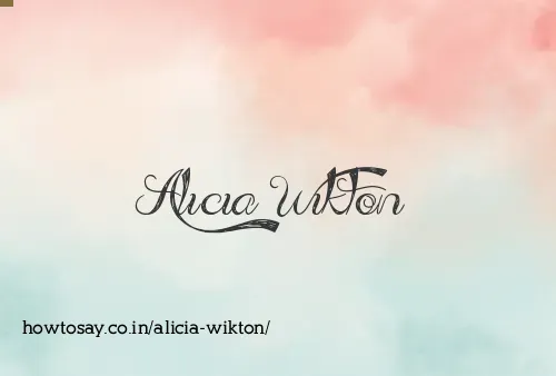 Alicia Wikton