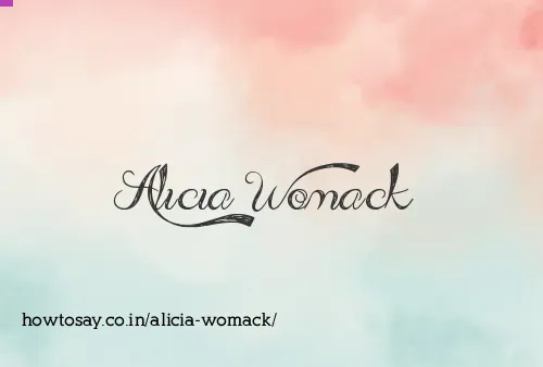Alicia Womack