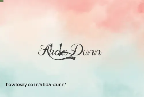 Alida Dunn