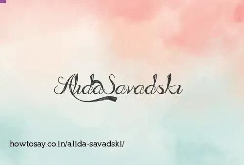 Alida Savadski