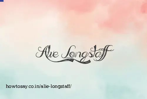 Alie Longstaff