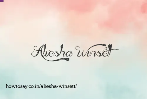 Aliesha Winsett