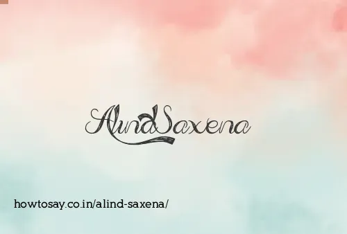Alind Saxena