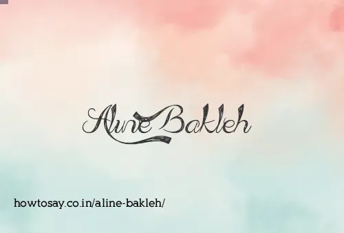 Aline Bakleh