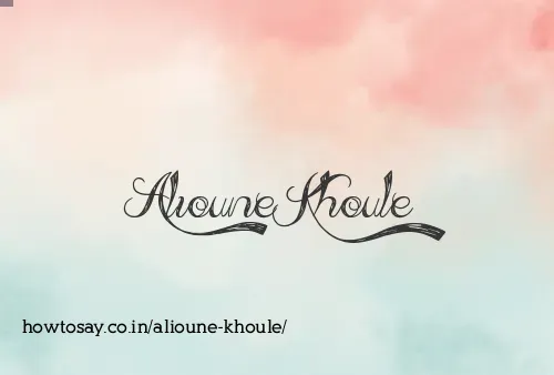 Alioune Khoule