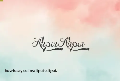 Alipui Alipui
