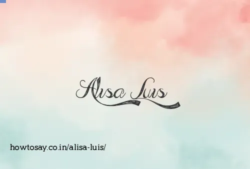 Alisa Luis