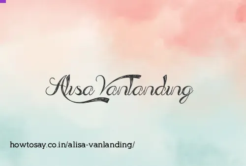Alisa Vanlanding