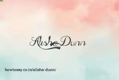 Alisha Dunn