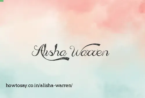 Alisha Warren