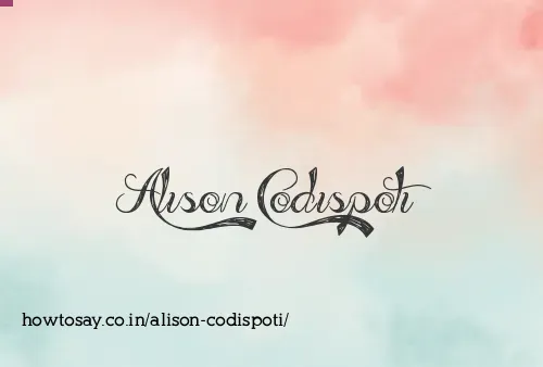 Alison Codispoti