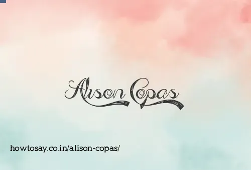Alison Copas