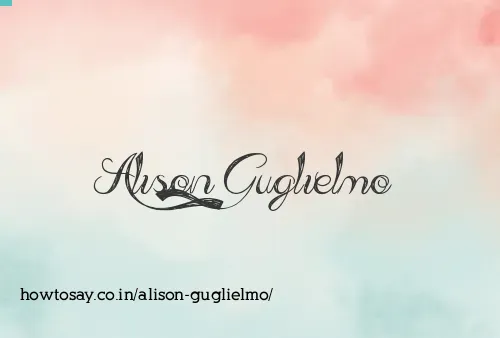 Alison Guglielmo