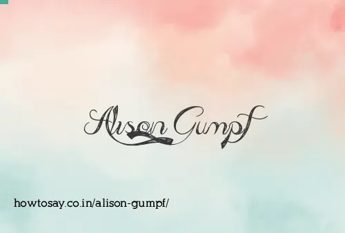 Alison Gumpf