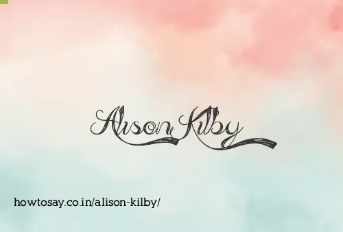 Alison Kilby