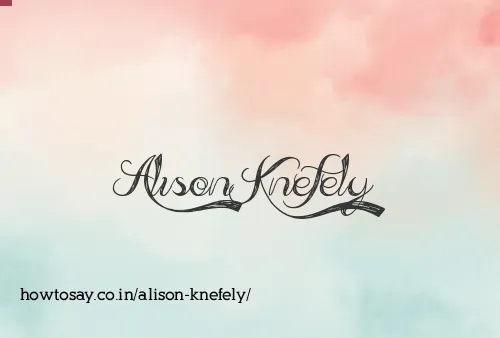 Alison Knefely