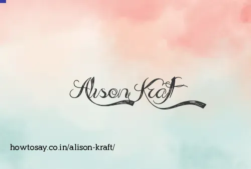 Alison Kraft