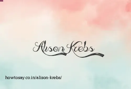 Alison Krebs