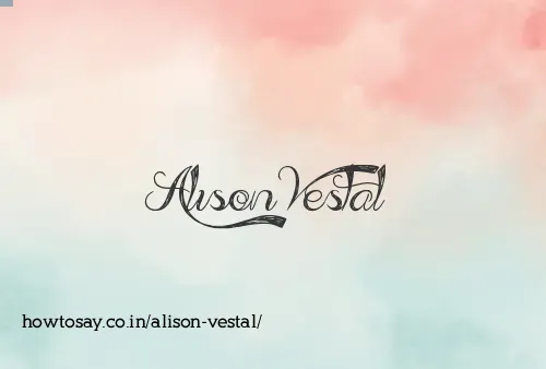 Alison Vestal