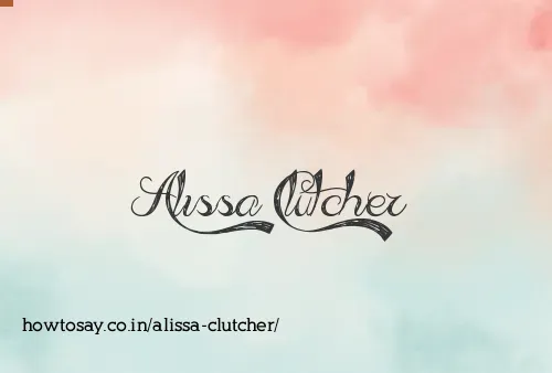Alissa Clutcher