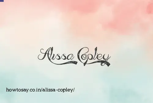 Alissa Copley