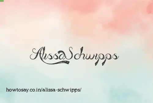 Alissa Schwipps