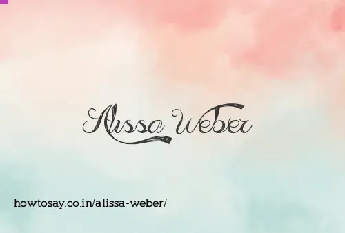 Alissa Weber
