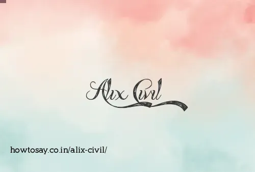 Alix Civil