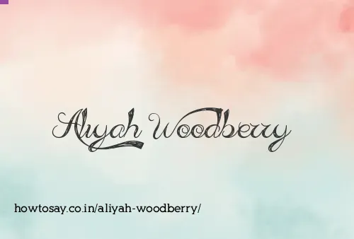 Aliyah Woodberry