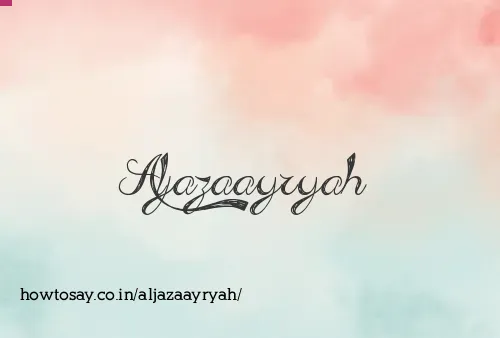 Aljazaayryah