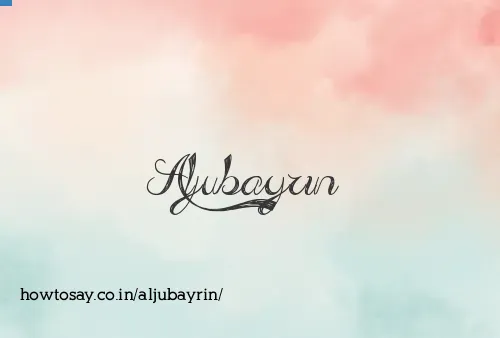 Aljubayrin