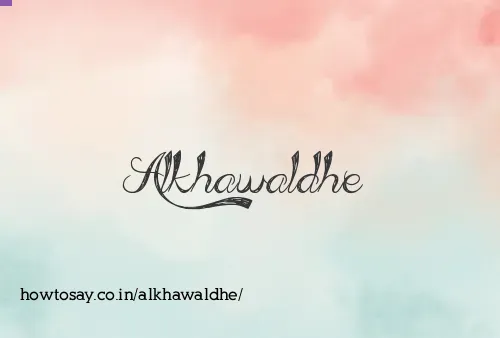 Alkhawaldhe