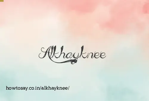 Alkhayknee