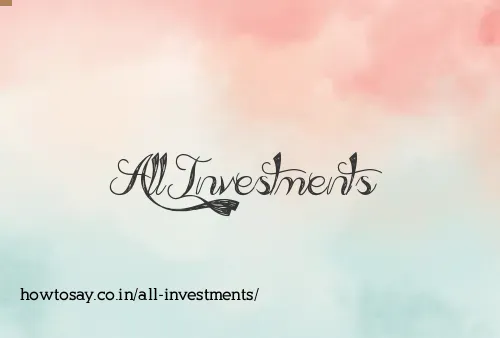 All Investments