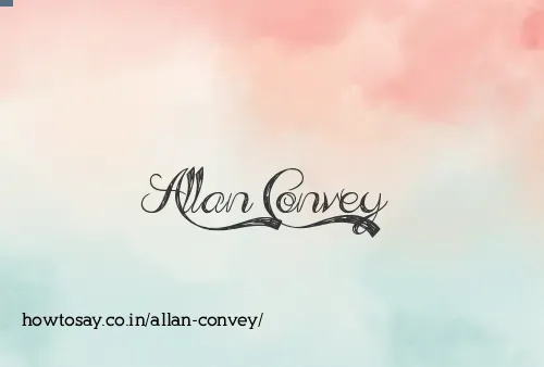 Allan Convey