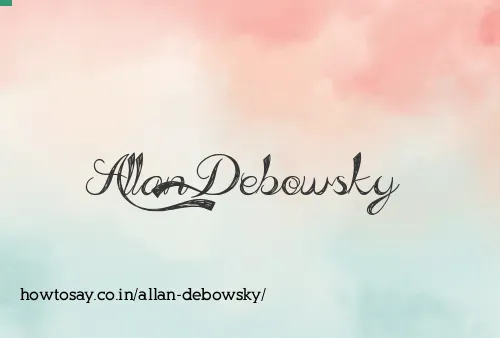 Allan Debowsky