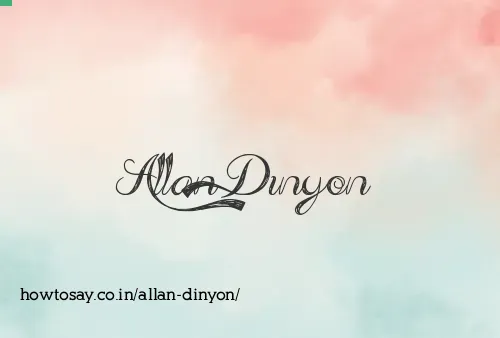 Allan Dinyon