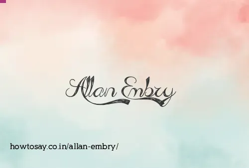 Allan Embry