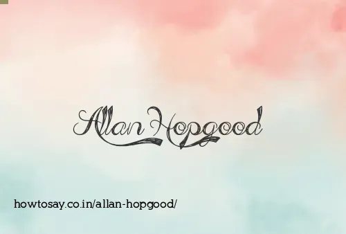 Allan Hopgood