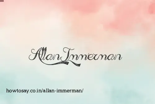 Allan Immerman