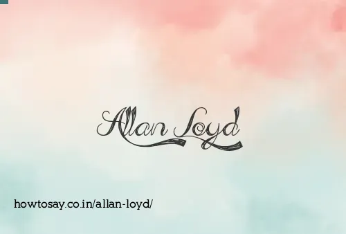 Allan Loyd