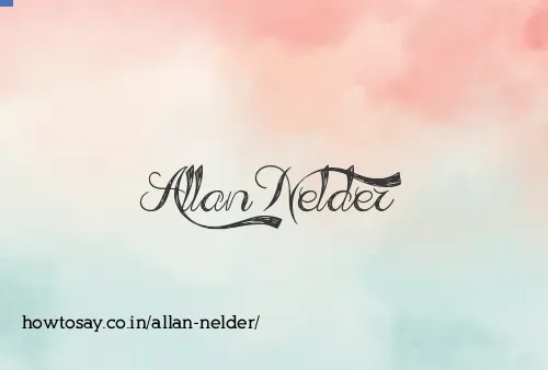 Allan Nelder