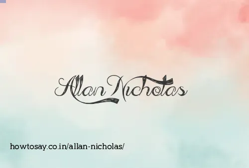 Allan Nicholas
